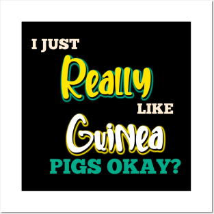 Guinea Pig Quote Posters and Art